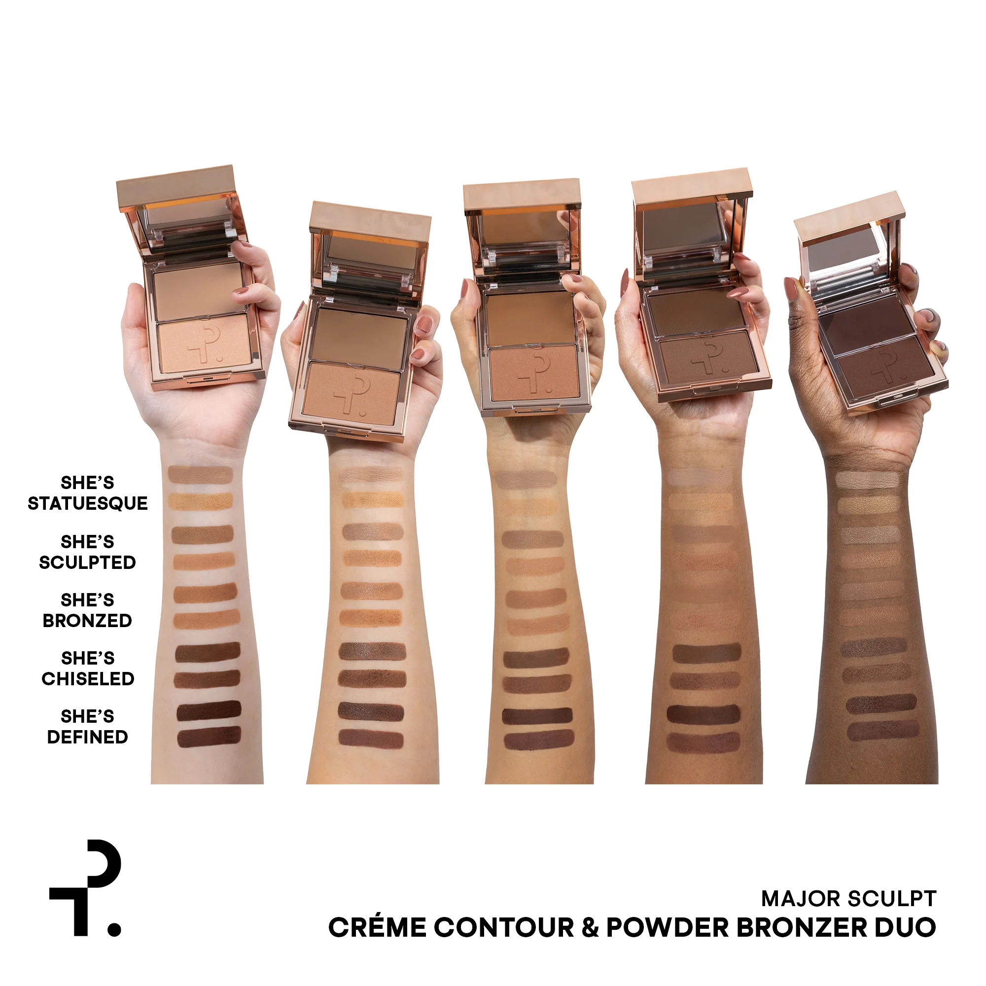 Major Sculpt Crème Contour & Powder Bronzer Duo - Image 36