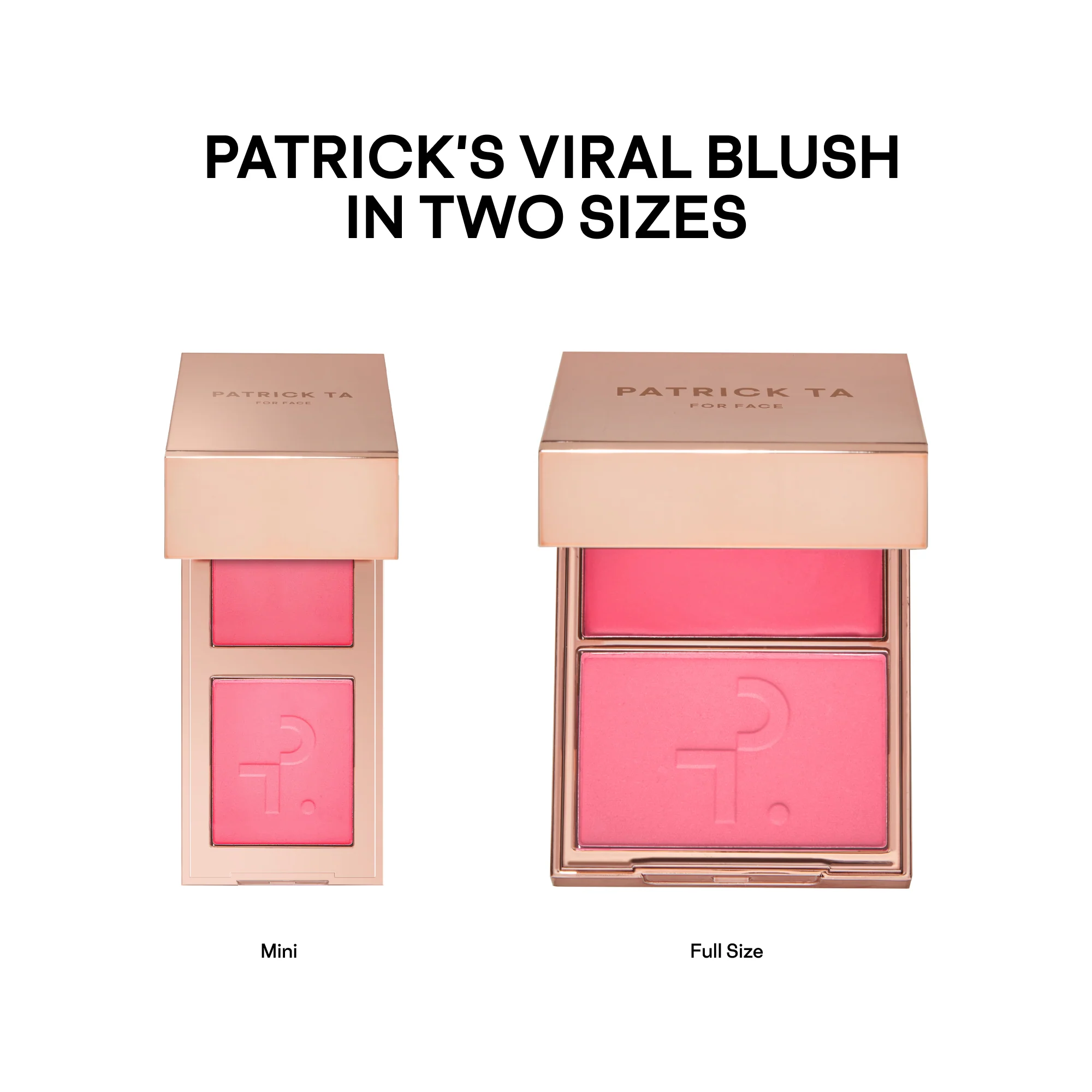 Mini Major Headlines Double-Take Crème & Powder Blush Duo - Image 25